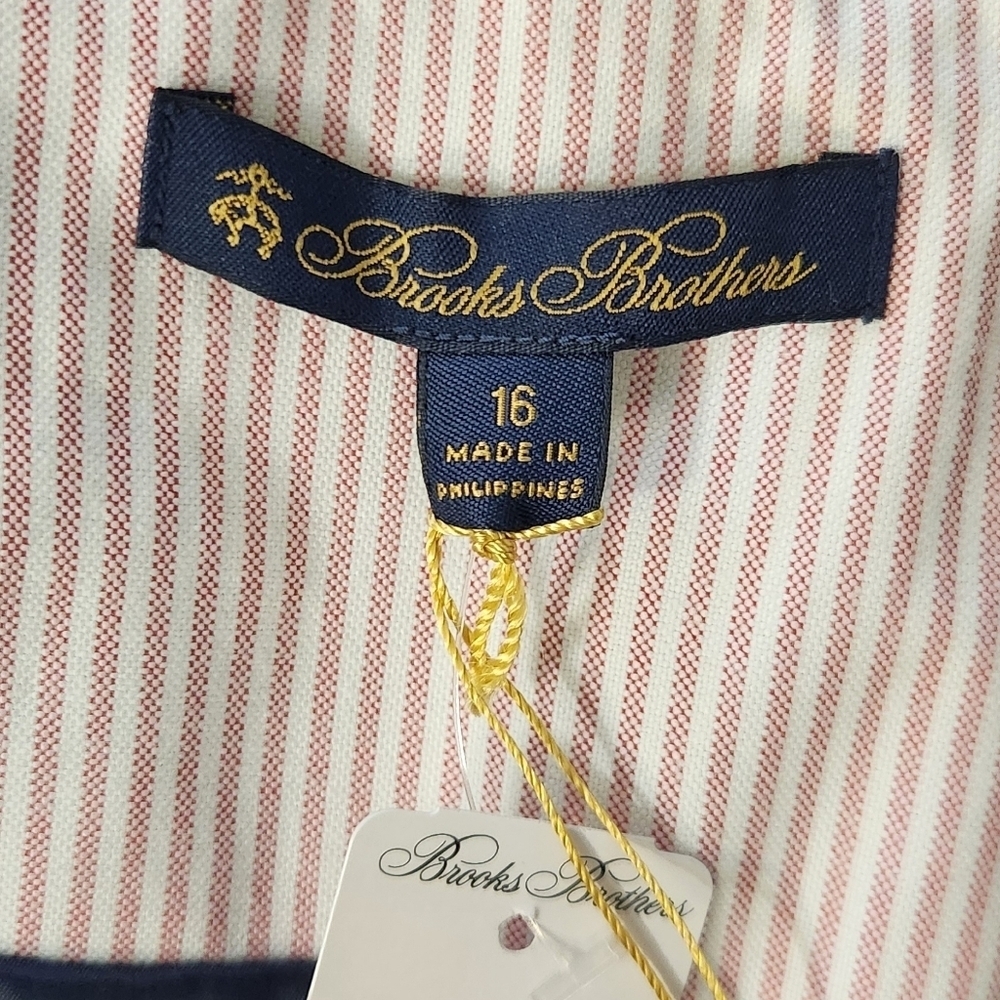 New!Brooks Brothers‎ Stretch Cotton Nautical Jacket - Picture 13 of 16